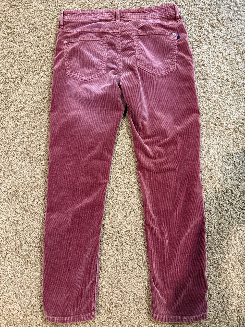 Pilcro Slim Boyfriend Crop Corduroy Pants - Picture 3 of 5